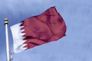 bandera de qatar