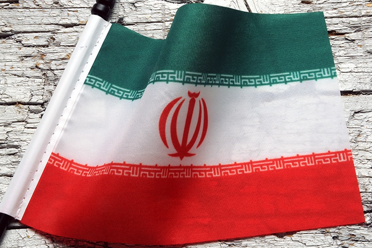 bandera irani seleccion de iran