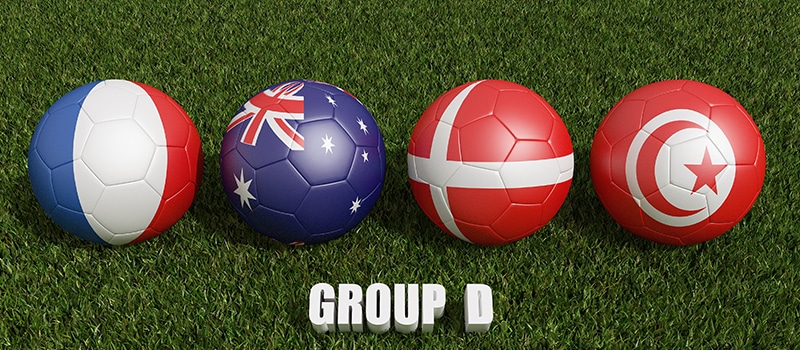 selecciones del grupo d mundial