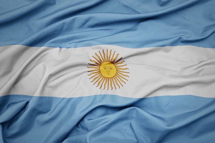 seleccion argentina y su bandera