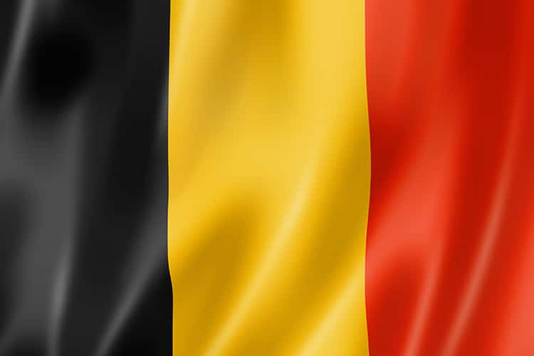 seleccion de belgica y su bandera