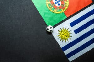 portugal y uruguay banderas