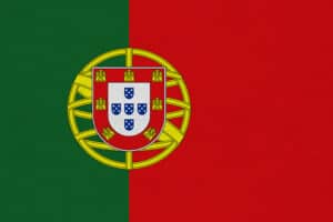 seleccion de portugal y su bandera