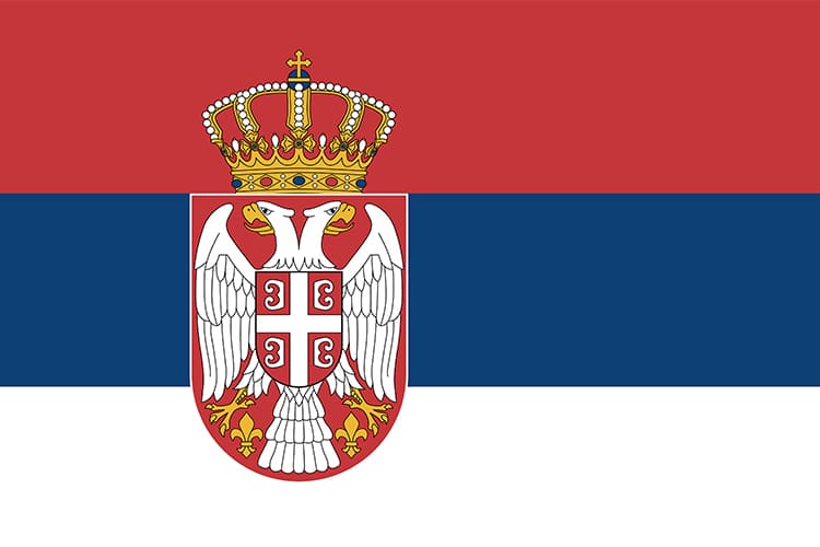 seleccion de serbia y su bandera (2)